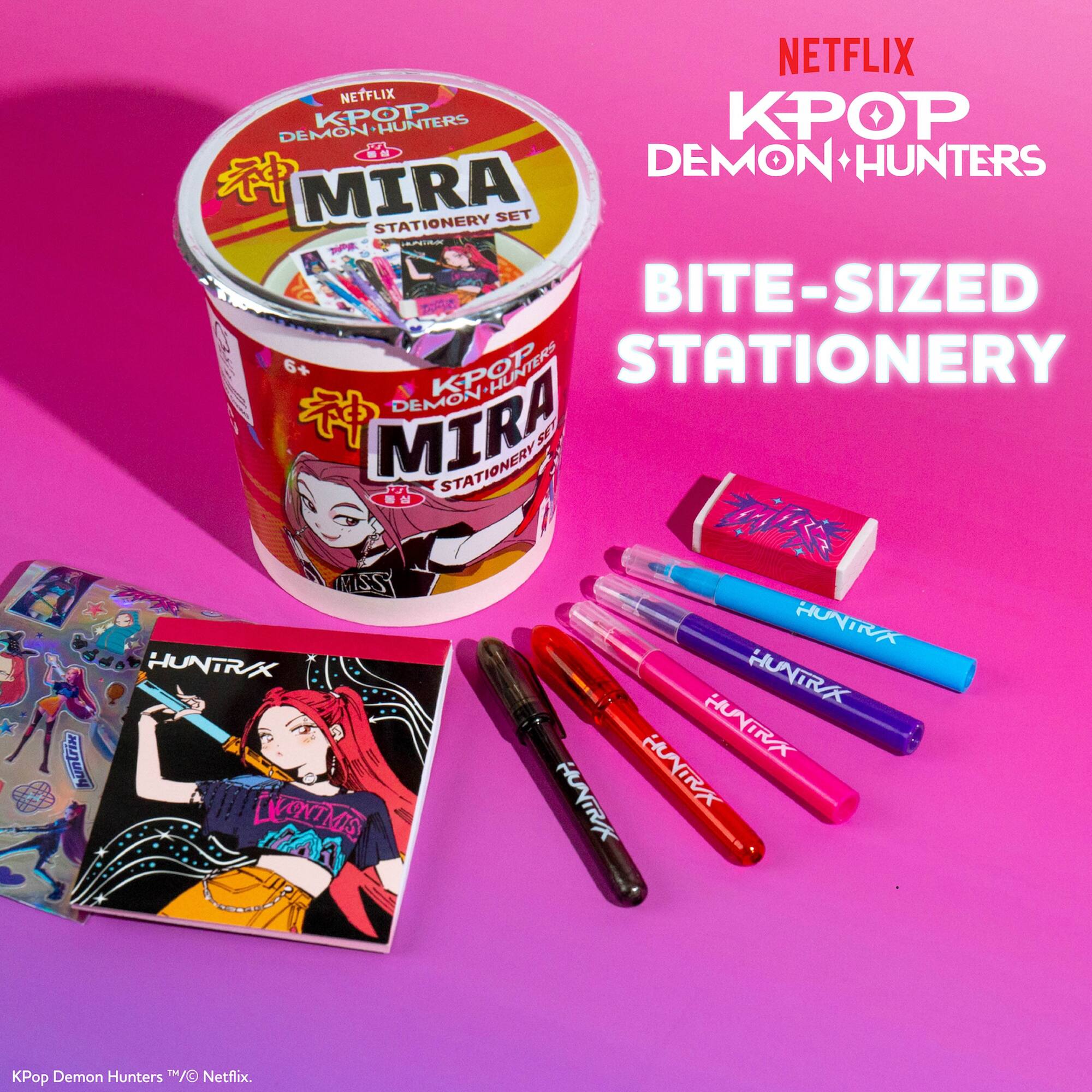 Netflix K-Pop Demon Hunters Stationery Set